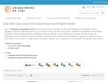 Tablet Screenshot of casquinhasdesiri.com.br